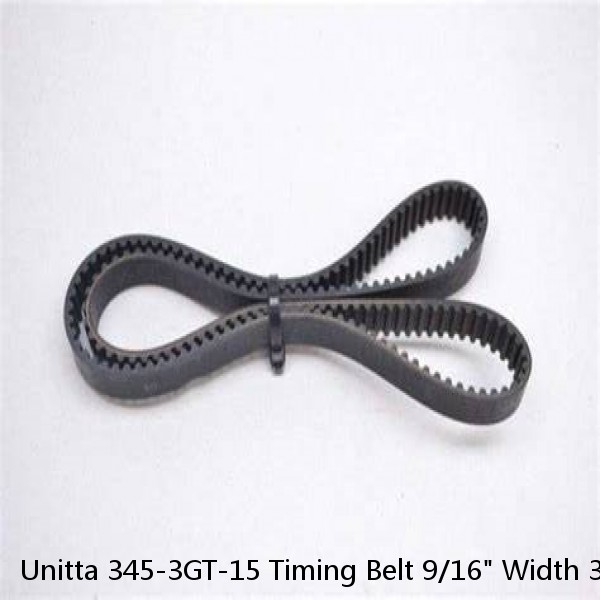 Unitta 345-3GT-15 Timing Belt 9/16" Width 3453GT15 TEL 023-000055-1