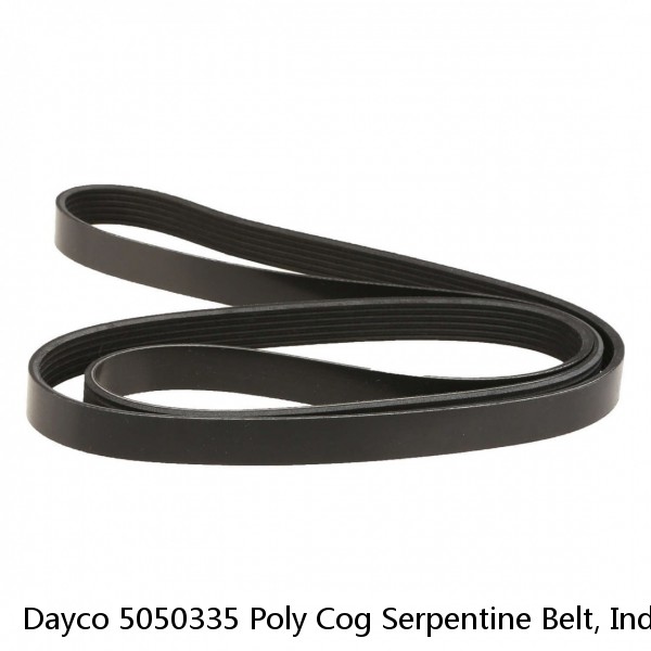 Dayco 5050335 Poly Cog Serpentine Belt, Industry Number 5PK0850 #1 small image
