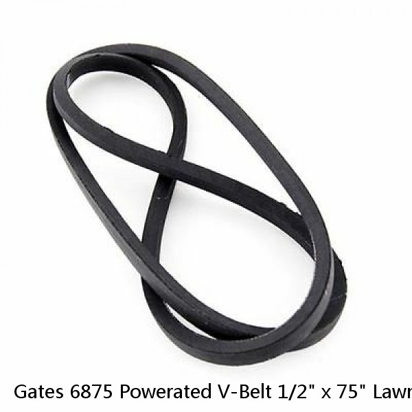 Gates 6875 Powerated V-Belt 1/2" x 75" Lawn Mower Tractor Appliances NEW  #1 small image