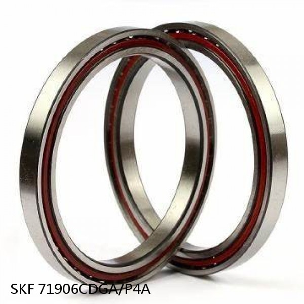 71906CDGA/P4A SKF Super Precision,Super Precision Bearings,Super Precision Angular Contact,71900 Series,15 Degree Contact Angle #1 image