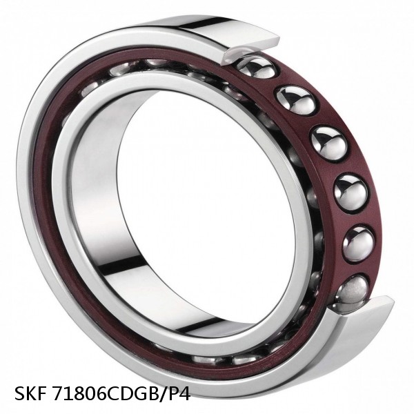 71806CDGB/P4 SKF Super Precision,Super Precision Bearings,Super Precision Angular Contact,71800 Series,15 Degree Contact Angle #1 image