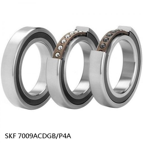 7009ACDGB/P4A SKF Super Precision,Super Precision Bearings,Super Precision Angular Contact,7000 Series,25 Degree Contact Angle #1 image